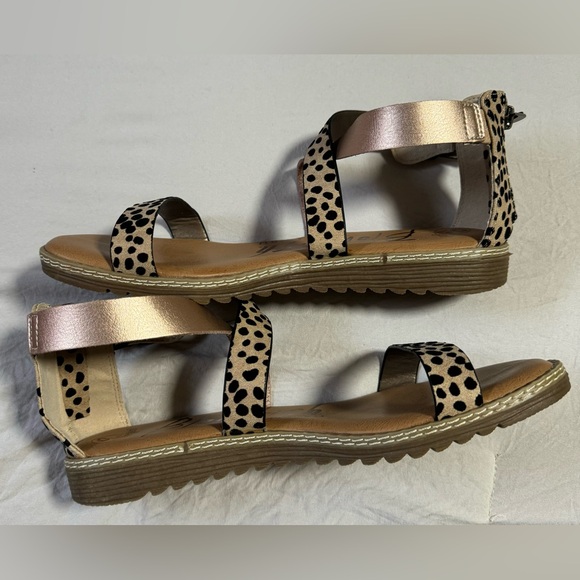 Women’s BLOWFISH cheetah sandals - Picture 3 of 4